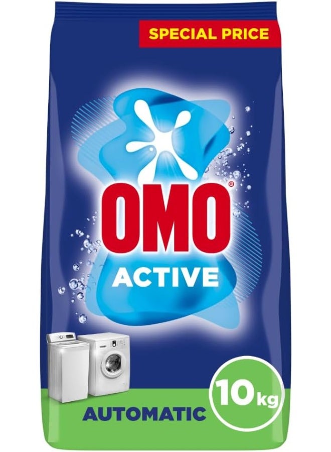 OMO Active Powder Laundry Detergent 10kg - Image 1